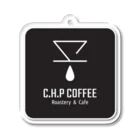 【公式】C.H.P COFFEEオリジナルグッズの『C.H.P COFFEE』ロゴ_04 アクリルキーホルダー