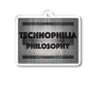 technophilia philosophyのtechnophilia philosophy 04 アクリルキーホルダー