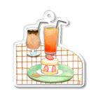 nukumiのStrawberry short cake アクリルキーホルダー