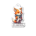 みゆみん@YouTuber ／M|Little Kit Foxの宇宙飛行士B キーホルダー Acrylic Key Chain
