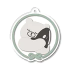 ぱぴぷいといろのシロクマとシャチ。#2 Acrylic Key Chain