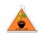 きままNIESのGreen Life. Acrylic Key Chain