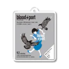 bloodsportの#3 raven maze Acrylic Key Chain