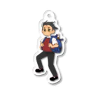 KENJI@LINEスタンプの強風オールバック？ Acrylic Key Chain