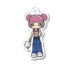 KUMAHAKO SHOPのhacoちゃん Y2Kファッション【A】 Acrylic Key Chain