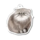 ねこ田ねこ子のもっふんもっふんのマヌルネコ Acrylic Key Chain