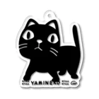 イラスト MONYAAT のやみねこ　ろっぽ Acrylic Key Chain