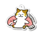 すがわらあいのチャンパチキーホルダー・おさかなクッション Acrylic Key Chain