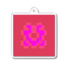 ᵗᵒˡᵘのPixelglyph #07404 Acrylic Key Chain