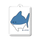 とてつもないショップの太ったサメ Acrylic Key Chain