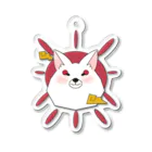 まぼろしやの太陽ワンワン Acrylic Key Chain