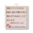 hidamari_no_fuyuのリウマチヘルプキーホルダー Acrylic Key Chain