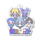 きょうりゅうのちーさんのはにっくのひ Acrylic Key Chain