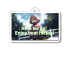 競艇デザイングッズ専門”BOATRACE SHOP”のもうすぐ優勝戦！ Acrylic Key Chain