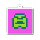 ᵗᵒˡᵘのPixelglyph #07396 アクリルキーホルダー