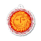 chicodeza by suzuriのゴシックな太陽 Acrylic Key Chain