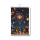 卯月なのかのFireworks Journey　〜夏の彩夜の旅〜　 No.3「 僕らの花園」 Acrylic Key Chain