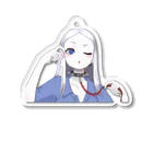 スナック園芸のいろいろ。のぶるまるウィンク Acrylic Key Chain