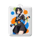 sugar01evilのDive into Girls #3 Acrylic Key Chain