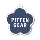 PITTEN PRODUCTSのPITTEN FLOWER #1 アクリルキーホルダー