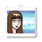 うめじろうの一人っ子女子 Acrylic Key Chain