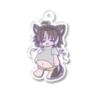 狗牙 啼🦴🐾🦴のたべすぎなっさんSD Acrylic Key Chain