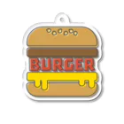 YOHEMAL.pdfのBURGER アクリルキーホルダー