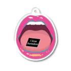 ゴトーアヒルのmouth & paper 退屈が大好きver. Acrylic Key Chain