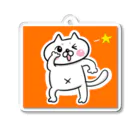 ぷぅみのテヘ❤️ねこちゃん アクリルキーホルダー