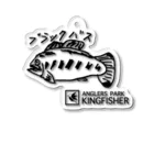 anglerspark_kingfisherのKoki OKAGAWA -Black BASS- Acrylic Key Chain