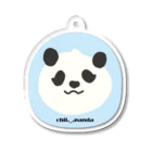 ちい🐼ぱんだのぴこんちゃん　みずいろ アクリルキーホルダー