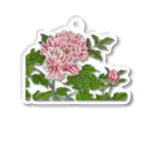 JapaneseArt Yui Shopの牡丹 Acrylic Key Chain