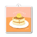 しらゆきのぴよぴよショップのパンケーキひよこ Acrylic Key Chain