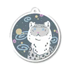 まりもの宇宙ユキヒョウ Acrylic Key Chain