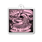 fragileのla comédie commence,lève le rideau!!(pink) Acrylic Key Chain