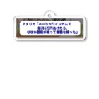 daiwa0830のベーシックインカムで鬱病が減っていく Acrylic Key Chain