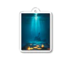 卯月なのかのUndersea Voyage 〜神秘的な海底の旅〜　No.3　「深眠」 Acrylic Key Chain