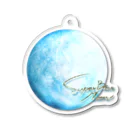 amakara_のスーパーブルームーン Acrylic Key Chain