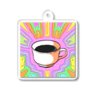 COFFEE GIRLのcoffee psycho(コーヒーサイコ) アクリルキーホルダー