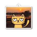 Ikioのお前のねこになってニャらなくもないシリーズ　茶トラ Acrylic Key Chain