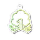 no1-plantaeの天下一ロゴ Acrylic Key Chain