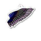 NANNANOーナンナノーのMECHANICAL WING アクリルキーホルダー