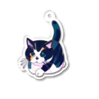 ZEROSTOREのねこグッズ Acrylic Key Chain