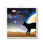 genki-cyatoの火星猫 Acrylic Key Chain