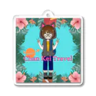 Chan Kei Travel OFFICIAL WEB SHOPの【Chan Kei Travel】環島挑戦記念アクキー（トロピカル） Acrylic Key Chain
