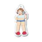 okayadokariのめが Acrylic Key Chain