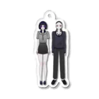 Ara4_forestの主人公のあくりるきーほるだー Acrylic Key Chain