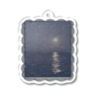 bubble wrap | ぷちぷちの月、海. bubble wrap Acrylic Key Chain