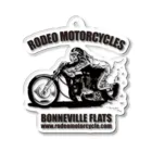 RODEO MOTORCYCLEのロデオ モーターサイクルのオフィシャルグッズ (Bonneville Flats) アクリルキーホルダー