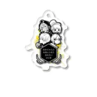 まんじゅう食べ吾郎のみかにゃんにめあんとされたいひじき Acrylic Key Chain